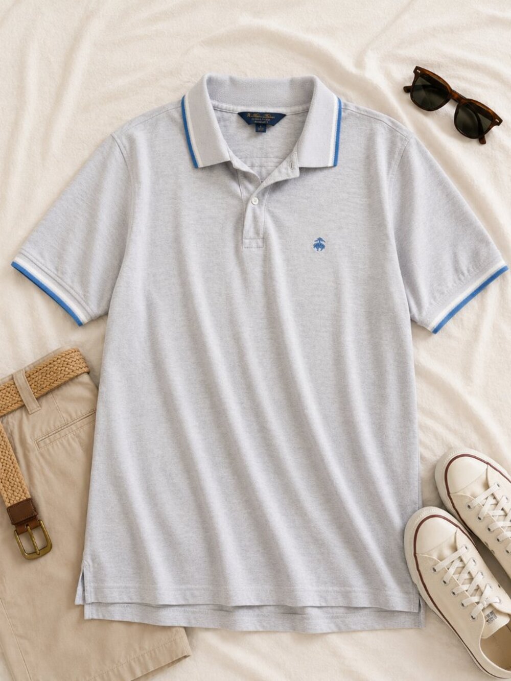 Brooks Brothers Supima Cotton Polo Men’s Large Quiet Luxury Preppy Golf
